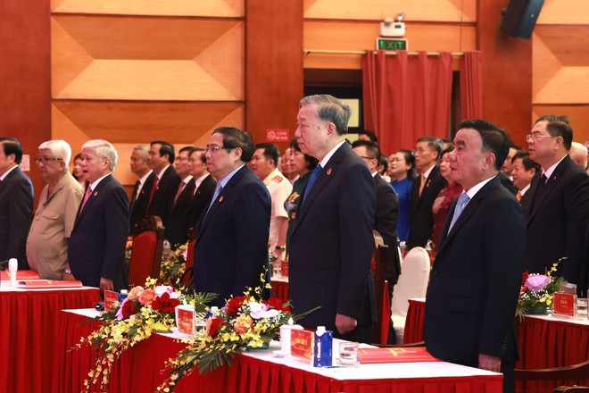 Tổng Bí thư Tô Lâm dự và phát biểu chỉ đạo Đại hội đại biểu Đảng bộ MTTQ, các đoàn thể Trung ương lần thứ I, nhiệm kỳ 2025-2030- Ảnh 5. Tổng Bí thư Tô Lâm dự và phát biểu chỉ đạo Đại hội đại biểu Đảng bộ MTTQ, các đoàn thể Trung ương lần thứ I, nhiệm kỳ 2025-2030- Ảnh 5.