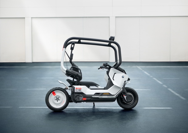 BMW tái định nghĩa truc tiep bong da vtv6 toàn của xe máy điện với Vision CE: Có dây đai truc tiep bong da vtv6 toàn, tự cân bằng và không cần đội mũ bảo hiểm- Ảnh 9.