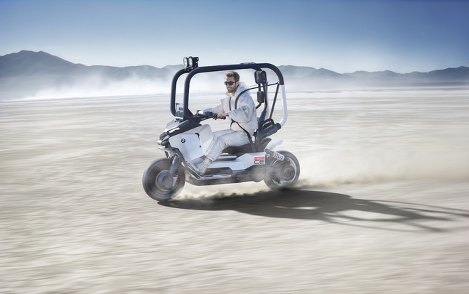 BMW tái định nghĩa truc tiep bong da vtv6 toàn của xe máy điện với Vision CE: Có dây đai truc tiep bong da vtv6 toàn, tự cân bằng và không cần đội mũ bảo hiểm- Ảnh 5.
