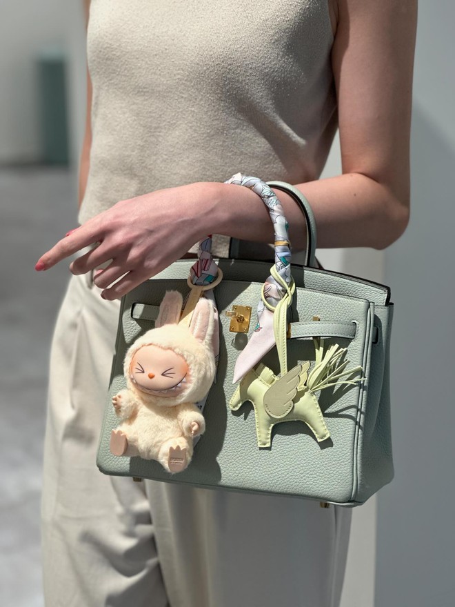 Lisa chờ ngày này lâu lắm rồi, "mở trúng secret" ra túi Moynat x Labubu- Ảnh 10.