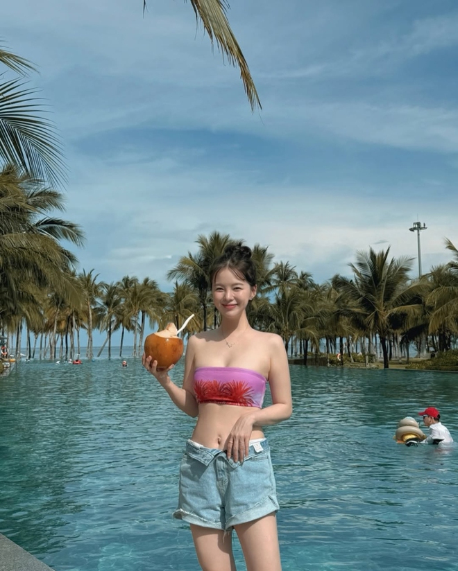 Thi&ecirc;n thần nội y H&agrave;n Quốc giảm 15kg sau sinh, về d&aacute;ng thon thả với h&agrave;nh tr&igrave;nh ăn ki&ecirc;ng dễ thở- Ảnh 1.