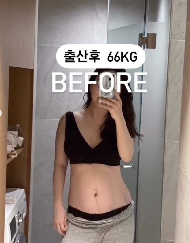 Thi&ecirc;n thần nội y H&agrave;n Quốc giảm 15kg sau sinh, về d&aacute;ng thon thả với h&agrave;nh tr&igrave;nh ăn ki&ecirc;ng dễ thở- Ảnh 7.