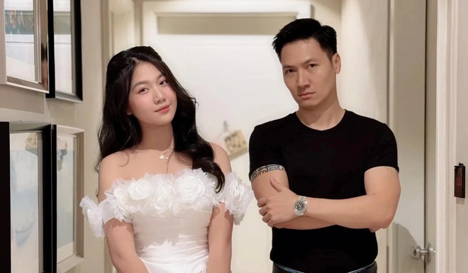 Con gái Mạnh Trường đẹp chuẩn điện ảnh, nhan sắc được so sánh với MC Lê Bống - Ảnh 9.