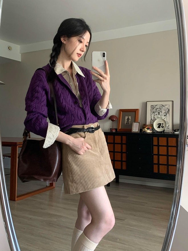 Màu tím "bà ngoại" thành hot trend thời trang!- Ảnh 5.