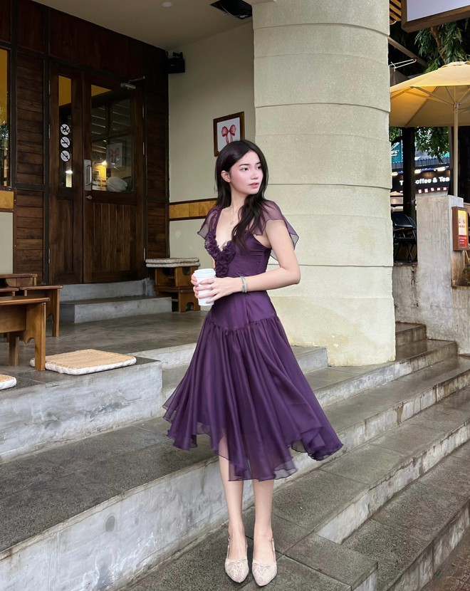 Màu tím "bà ngoại" thành hot trend thời trang!- Ảnh 15.
