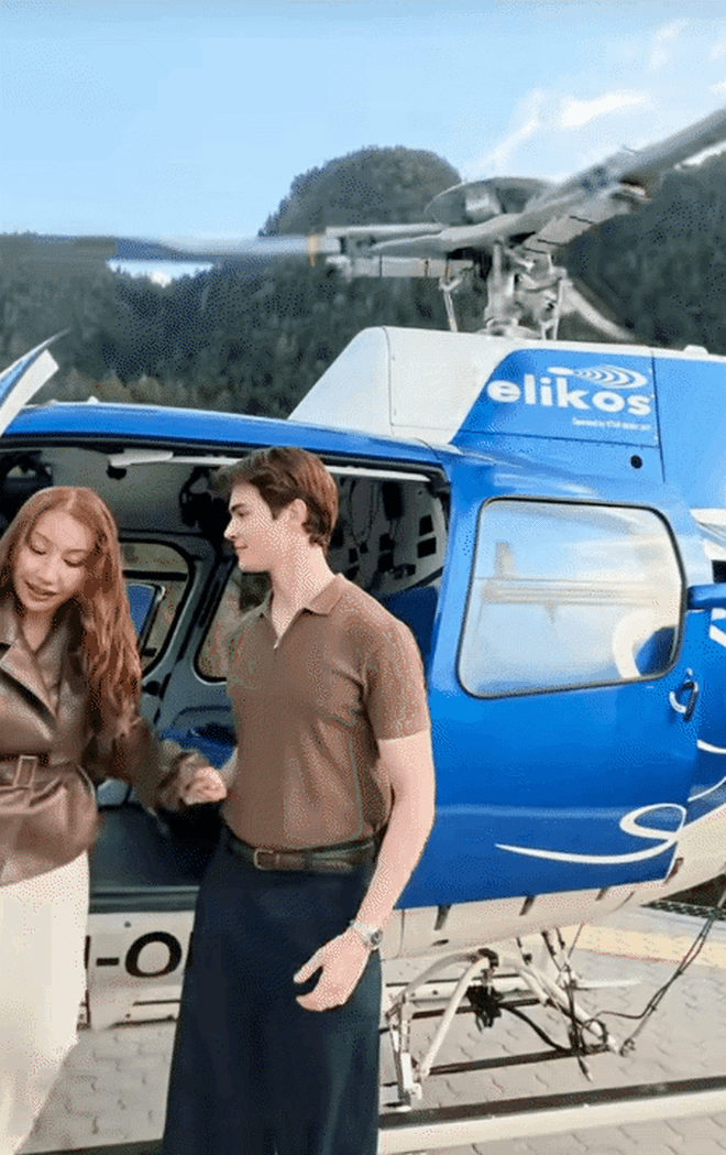 Cặp đ&ocirc;i &ldquo;đũa lệch&rdquo; g&acirc;y sốt MXH: Chồng cao gần 2m đẹp như t&agrave;i tử Hollywood, vợ được y&ecirc;u chiều như c&ocirc;ng ch&uacute;a- Ảnh 8.