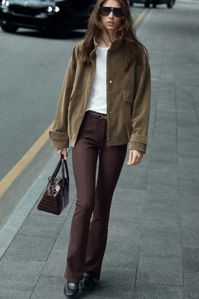 Mặc màu đất sao cho không bị "dừ"? Chân váy khaki & quần nâu là 2 món đồ "must-have" nâng tầm phong cách thu đông- Ảnh 27.