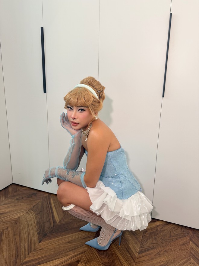 Hội nh&agrave; gi&agrave;u v&agrave; giới hot girl, TikToker đ&atilde; quẩy Halloween tưng bừng: Ai cũng h&oacute;a trang đỉnh, chấm 10 điểm mỏi tay - Ảnh 13.