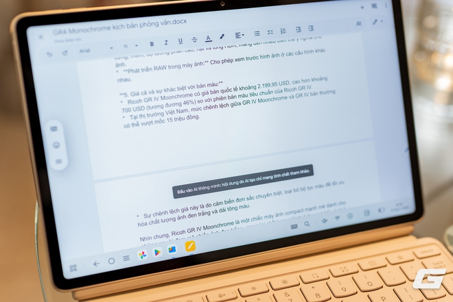 Trải nghiệm nhanh Lenovo Yoga Tab: Tablet AI liệu rằng đ&atilde; đủ để &ldquo;thay vai&rdquo; cho laptop?- Ảnh 30.
