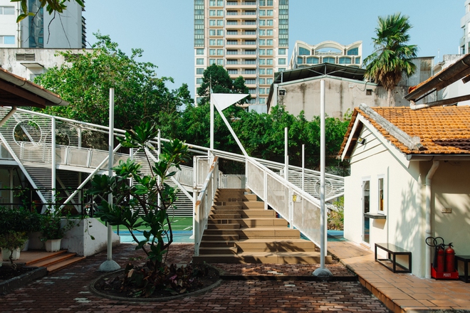 Trụ sở mới của Nh&agrave; Văn h&oacute;a Thanh ni&ecirc;n: "T&ograve;a l&acirc;u đ&agrave;i cổ t&iacute;ch" 5.000m2 xanh mướt, từng l&agrave; trường học của giới thượng lưu- Ảnh 3.