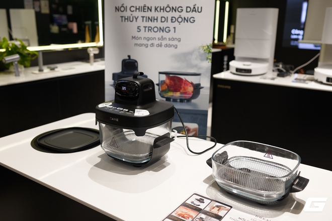Nồi chiên không dầu của Dreame và robot X60 Ultra siêu mỏng, lực hút 36.000Pa chính thức ra mắt người dùng Việt- Ảnh 27. Nồi chiên không dầu của Dreame và robot X60 Ultra siêu mỏng, lực hút 36.000Pa chính thức ra mắt người dùng Việt- Ảnh 27.