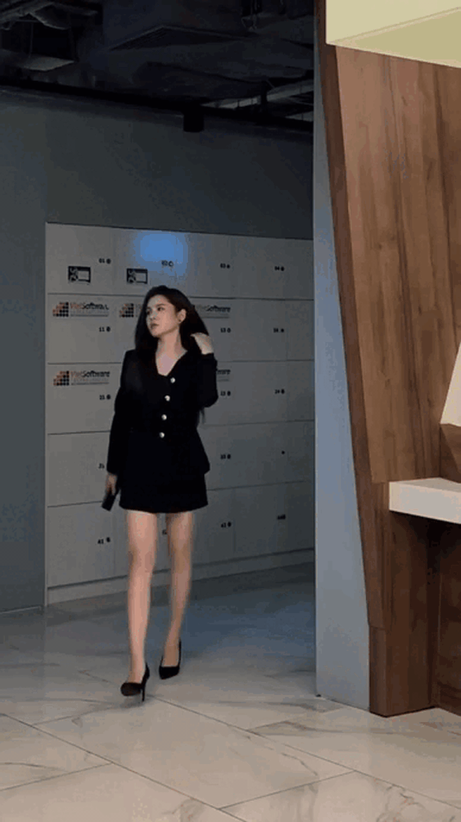 Nữ thần c&ocirc;ng sở hot nhất phim Việt giờ v&agrave;ng hiện tại: Mặc đẹp kh&ocirc;ng trượt ph&aacute;t n&agrave;o, biến văn ph&ograve;ng th&agrave;nh s&agrave;n catwalk - Ảnh 7.