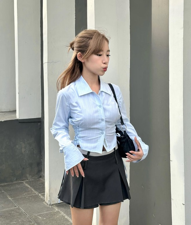 Mỹ nữ cao 1m49 nổi khắp TikTok v&igrave; s&agrave;nh điệu: Chưa bao giờ mặc xấu, chưa một lần chậm trend- Ảnh 12.