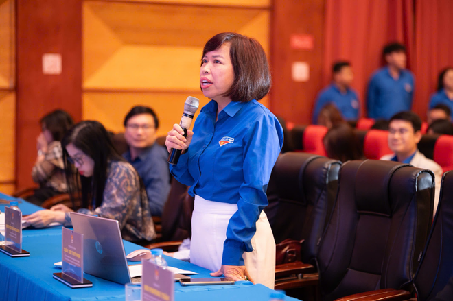 Lễ kỷ niệm 95 năm Ng&agrave;y th&agrave;nh lập Đo&agrave;n TNCS Hồ Ch&iacute; Minh v&agrave; Chương tr&igrave;nh đối thoại giữa Đảng ủy Học viện Thanh thiếu ni&ecirc;n Việt Nam v&agrave; c&aacute;n bộ đo&agrave;n, đảng vi&ecirc;n chi bộ sinh vi&ecirc;n - Ảnh 8.