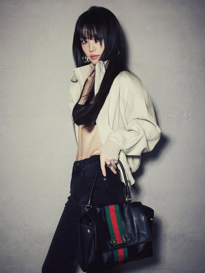 Gucci "đẩy thuyền" cực mạnh cho cặp đ&ocirc;i Trục Ngọc: Điền Hi Vi "bad girl" lấn &aacute;t, Trương Lăng H&aacute;ch cũng kh&oacute; gi&agrave;nh spotlight - Ảnh 14.