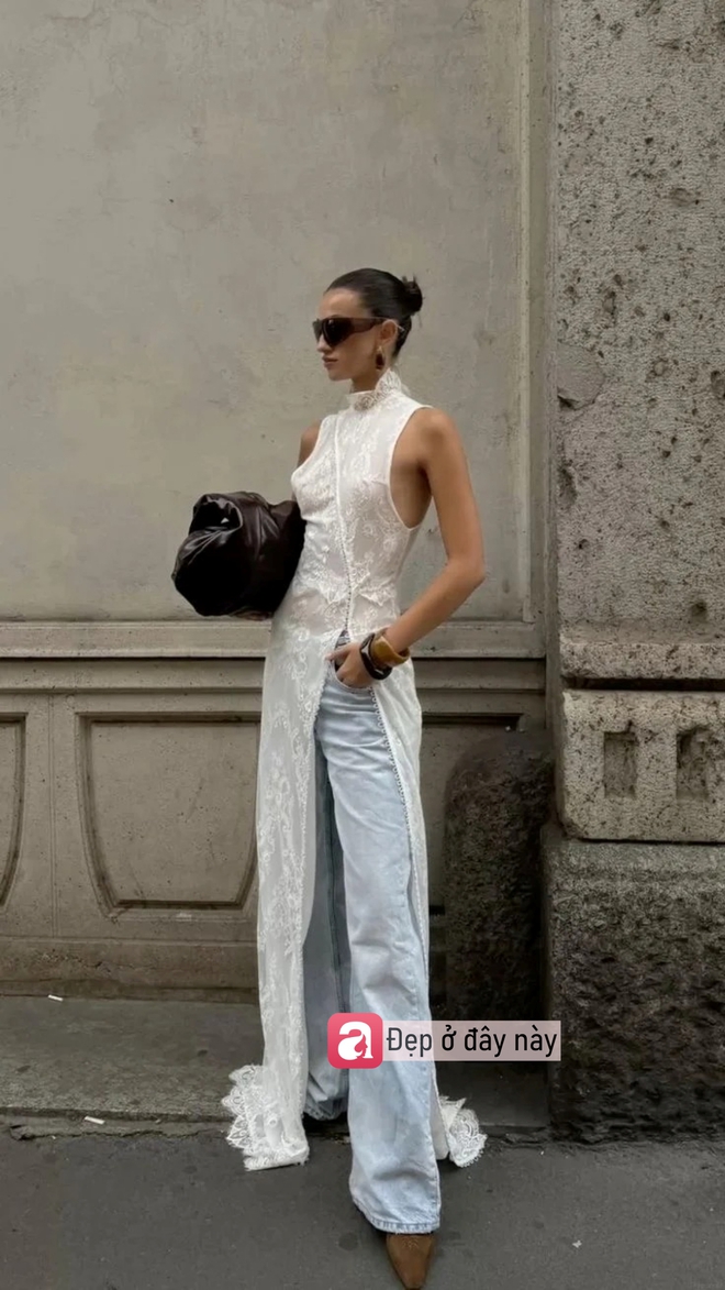 Phối v&aacute;y với quần l&agrave; một c&aacute;ch tuyệt vời đ&aacute;ng thử cho h&egrave; n&agrave;y!- Ảnh 5.