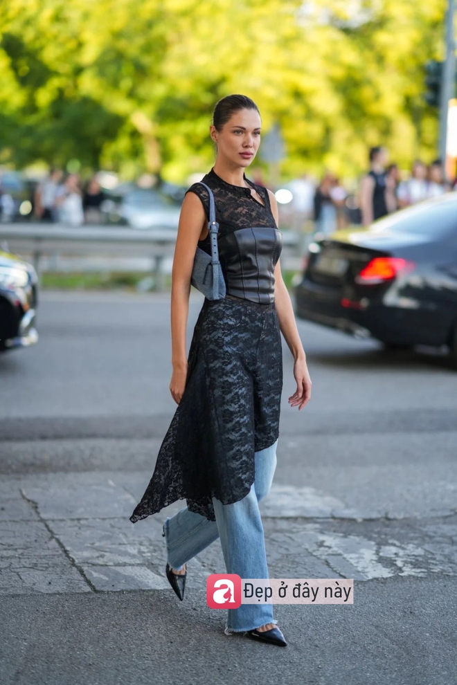 Phối v&aacute;y với quần l&agrave; một c&aacute;ch tuyệt vời đ&aacute;ng thử cho h&egrave; n&agrave;y!- Ảnh 9.