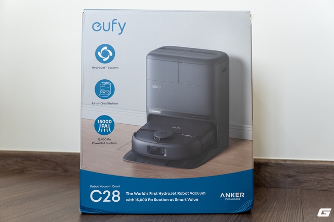 Trên sàn eufy Omni C28: Lực hút siêu mạnh, con lăn lau sàn kiểu robot nghìn đô, giá chỉ bằng một nửa - Ảnh 4.
