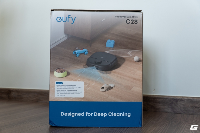 Trên sàn eufy Omni C28: Lực hút siêu mạnh, con lăn lau sàn kiểu robot nghìn đô, giá chỉ bằng một nửa - Ảnh 1.