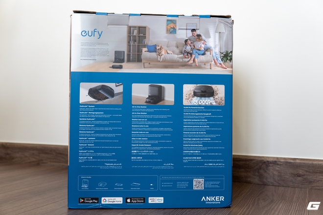 Trên sàn eufy Omni C28: Lực hút siêu mạnh, con lăn lau sàn kiểu robot nghìn đô, giá chỉ bằng một nửa - Ảnh 2.