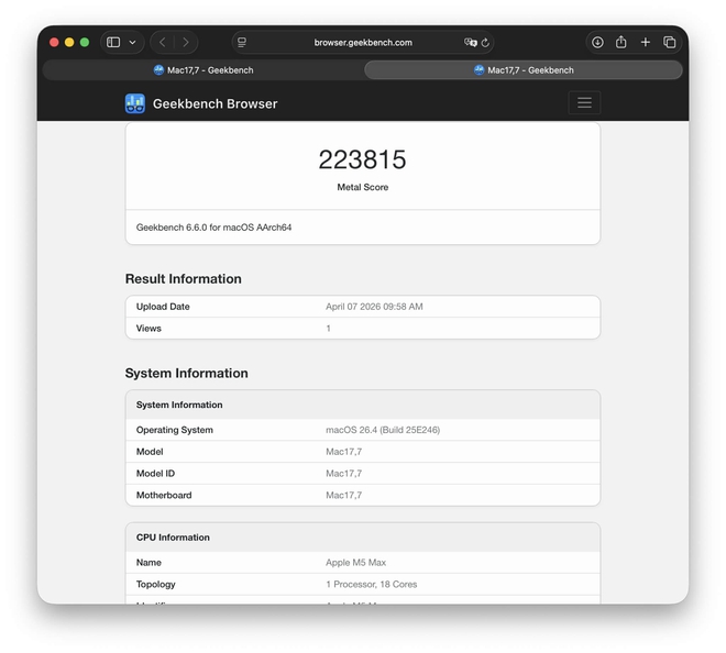 Đây là chiếc MacBook Pro chạy xé gió nhất mà tôi từng thấy- Ảnh 29. Đây là chiếc MacBook Pro chạy xé gió nhất mà tôi từng thấy- Ảnh 29.