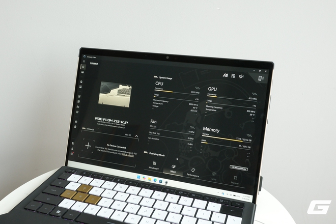 Tr&ecirc;n tay ROG Flow Z13-KJP: Tuyệt t&aacute;c c&ocirc;ng nghệ hơn 100 triệu đồng bước ra từ thế giới Hideo Kojima - Ảnh 31.