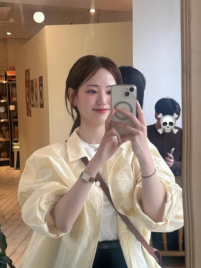 Những set đồ đơn giản nhưng lại tạo cảm gi&aacute;c rất &ldquo;nữ ch&iacute;nh phim H&agrave;n&rdquo;- Ảnh 6.