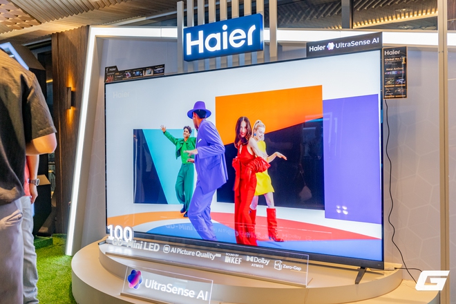 Haier ra mắt tủ lạnh Horizon Collection v&agrave; TV QD-MiniLED AI 4K mới: Mở rộng hệ sinh th&aacute;i gia dụng th&ocirc;ng minh d&agrave;nh cho người d&ugrave;ng Việt- Ảnh 9.