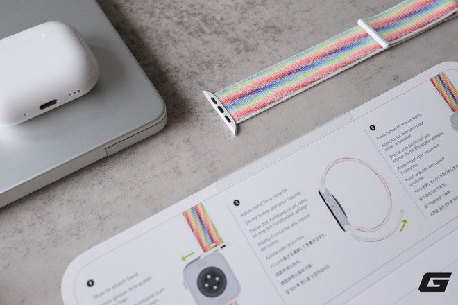 Trên tay dây đeo Apple Watch Pride Edition 2026: Có lẽ là phiên bản Pride đẹp nhất nhiều năm qua - Ảnh 4.