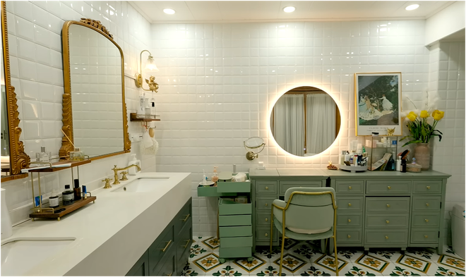 B&ecirc;n trong biệt thự cổ 300m2 giữa rừng của nữ TikToker 3 triệu follower - Ảnh 22.
