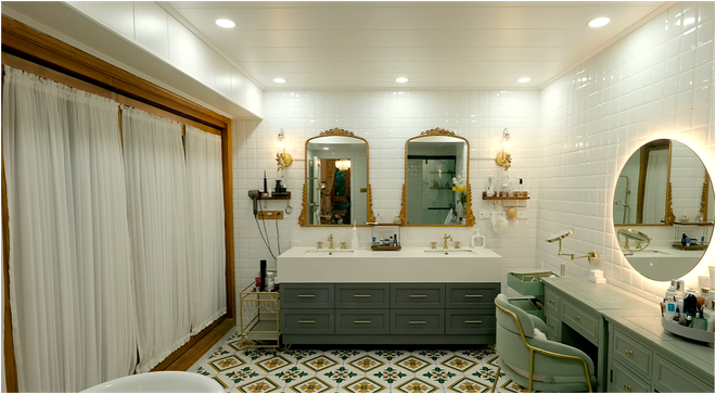B&ecirc;n trong biệt thự cổ 300m2 giữa rừng của nữ TikToker 3 triệu follower - Ảnh 21.