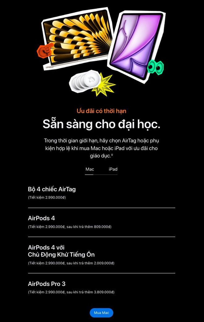 Đi tìm deal hời nhất trong đợt Back to School 2026 của Apple- Ảnh 5.