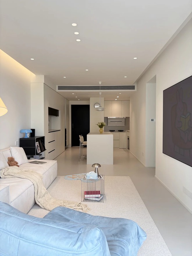 Căn hộ tối giản của cặp đôi 30 tuổi: Dành hẳn nửa năm làm nhà, chỉ tốn 388 triệu đồng nhưng đích thị là “Dream House” - Ảnh 4.