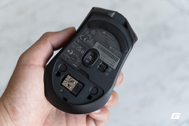 Tr&ecirc;n tay Corsair Harpoon v2 Wireless: Rất nhẹ, &ocirc;m tay, cảm biến 26K DPI linh hoạt trong từng c&uacute; vẩy chuột - Ảnh 9.