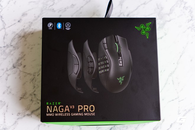 Trên tay Razer Naga V3 Pro: “Rắn ba đầu” đúng nghĩa, biến hình để cân mọi thể loại game - Ảnh 1.