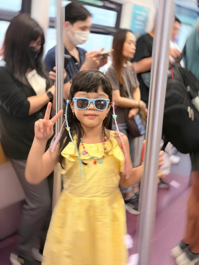 Con gái Quang Tuấn 6 tuổi đã cao vượt trội, nhập học lớp 1 được dân mạng nhắn nhủ điều đặc biệt - Ảnh 7.