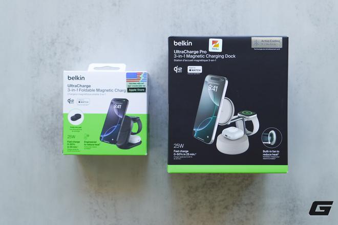Trên tay bộ đôi Belkin UltraCharge “cân” cả bộ ba nhà Táo: cái thì gập gọn cho du lịch, cái lại có tản nhiệt mát rượi cày phim vô tư- Ảnh 1.