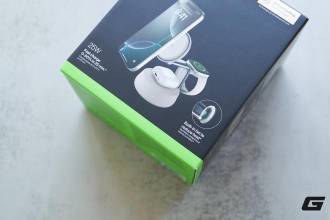 Trên tay bộ đôi Belkin UltraCharge “cân” cả bộ ba nhà Táo: cái thì gập gọn cho du lịch, cái lại có tản nhiệt mát rượi cày phim vô tư- Ảnh 2.
