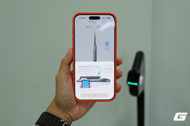 Trải nghiệm Dreame H16 Pro TriForce: Có cả hơi nước, nước nóng và bọt mịn, mang trọn quy trình làm sạch sâu vào một chiếc máy- Ảnh 9.