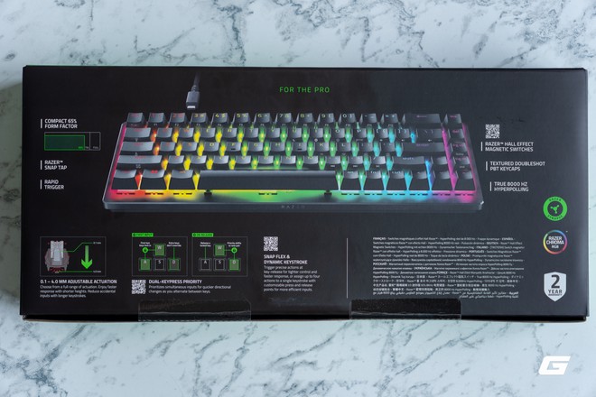 Tr&ecirc;n tay b&agrave;n ph&iacute;m Hall Effect đầu ti&ecirc;n của Razer: Nhỏ gọn, 8.000 Hz, kiểm so&aacute;t từng milimet h&agrave;nh tr&igrave;nh v&agrave; đầy đủ &ldquo;vũ kh&iacute;&rdquo; cho game thủ- Ảnh 3.