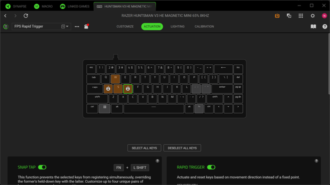 Tr&ecirc;n tay b&agrave;n ph&iacute;m Hall Effect đầu ti&ecirc;n của Razer: Nhỏ gọn, 8.000 Hz, kiểm so&aacute;t từng milimet h&agrave;nh tr&igrave;nh v&agrave; đầy đủ &ldquo;vũ kh&iacute;&rdquo; cho game thủ- Ảnh 23.