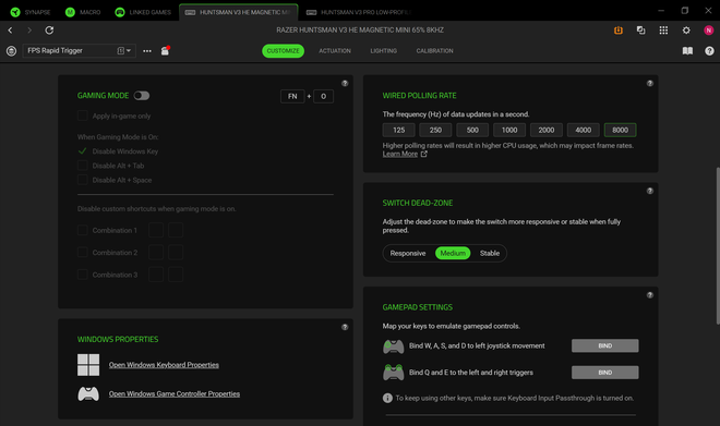 Tr&ecirc;n tay b&agrave;n ph&iacute;m Hall Effect đầu ti&ecirc;n của Razer: Nhỏ gọn, 8.000 Hz, kiểm so&aacute;t từng milimet h&agrave;nh tr&igrave;nh v&agrave; đầy đủ &ldquo;vũ kh&iacute;&rdquo; cho game thủ- Ảnh 25.