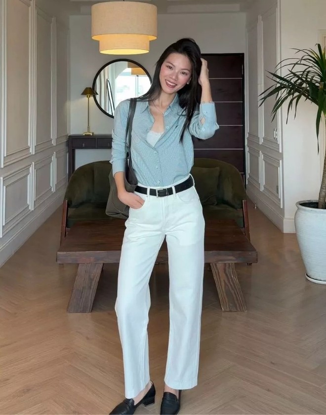 Sale 9 / 9: 9 Mẫu áo sơ mi đẹp phối quần jeans và chân váy cực Chất - Ảnh 14. Sale 9 / 9: 9 Mẫu áo sơ mi đẹp phối quần jeans và chân váy cực Chất - Ảnh 14.