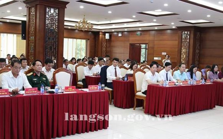 Hội nghị tổng kết chương trình xoá nhà tạm, nhà dột nát trên địa bàn tỉnh Lạng Sơn năm 2025. Ảnh: CTTĐT tỉnh Lạng Sơn