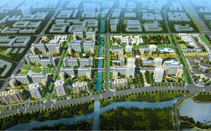 Phối cảnh dự án Khu nhà ở xã hội Tiên Dương 1