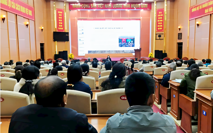 Hội nghị tập huấn tại xã Yên Lập, tỉnh Phú Thọ