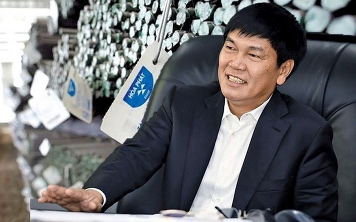 Tỷ phú Trần Đình Long, Chủ tịch Tập đoàn Hòa Phát. Ảnh: HPG Tỷ phú Trần Đình Long, Chủ tịch Tập đoàn Hòa Phát. Ảnh: HPG