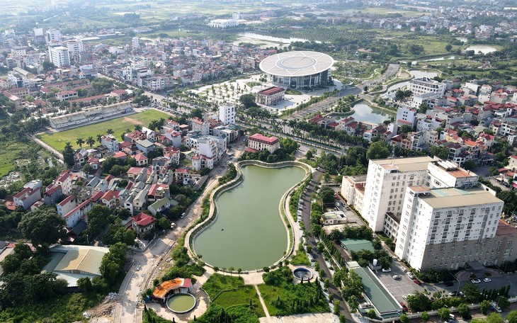 Một góc Đông Anh trước khi sáp nhập. Ảnh: Nguyễn Quang