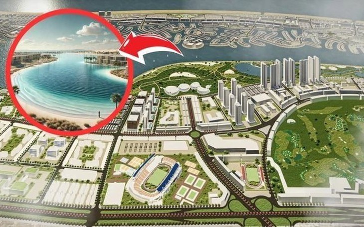 Siêu dự án 10 tỷ USD có hồ nước mặn nhân tạo Paradise Lagoon. 