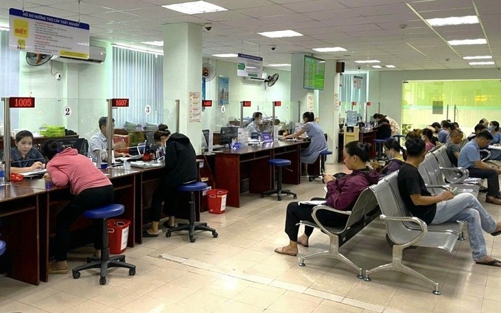 Người lao động thực hiện thủ tục đề nghị hưởng trợ cấp thất nghiệp tại Trung tâm Dịch vụ việc làm TP. Đà Nẵng